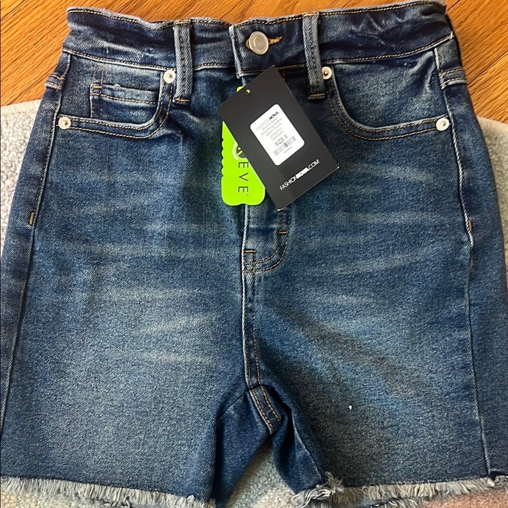 Denim Blue Jean Shorts